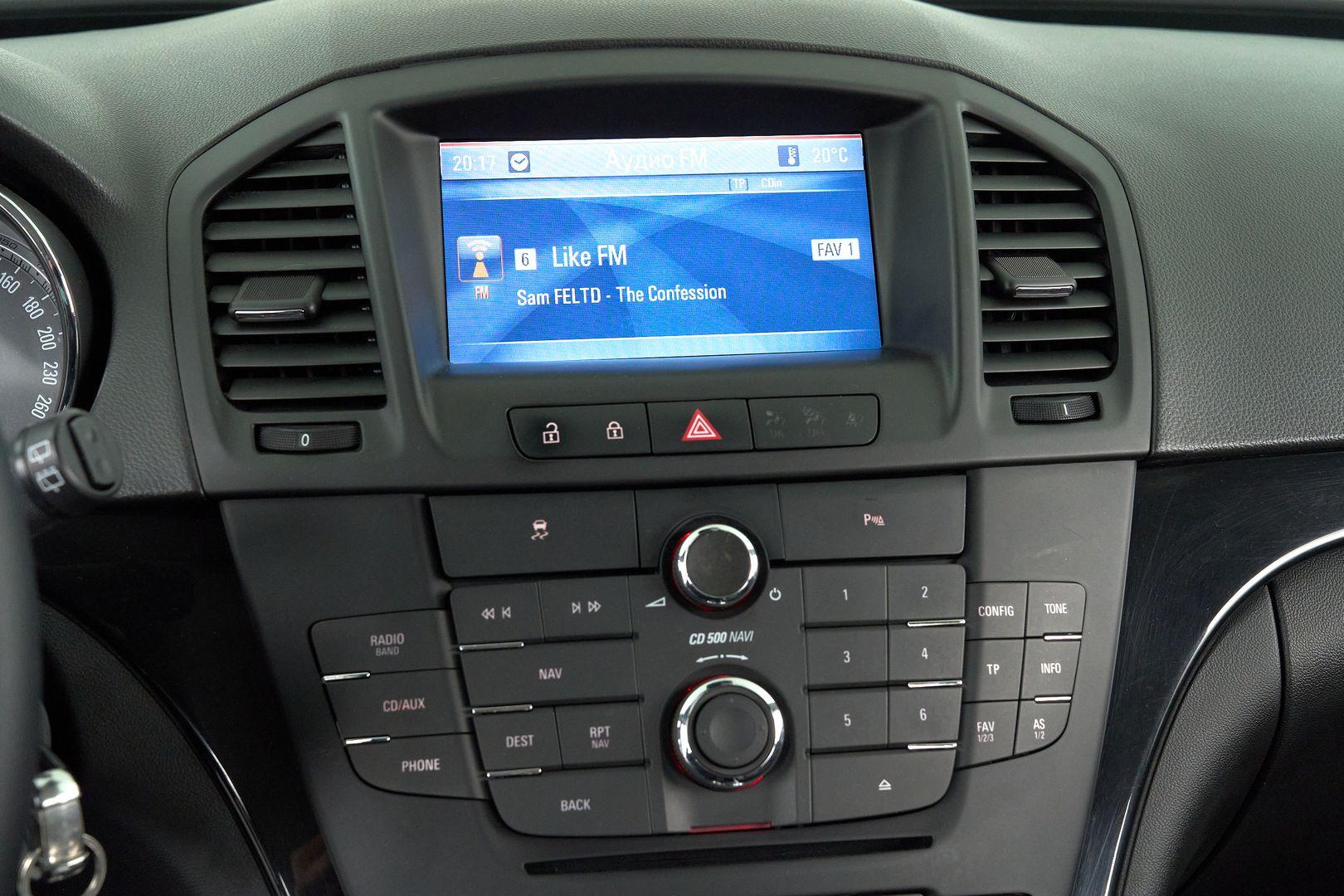 Opel Insignia 2012, синий