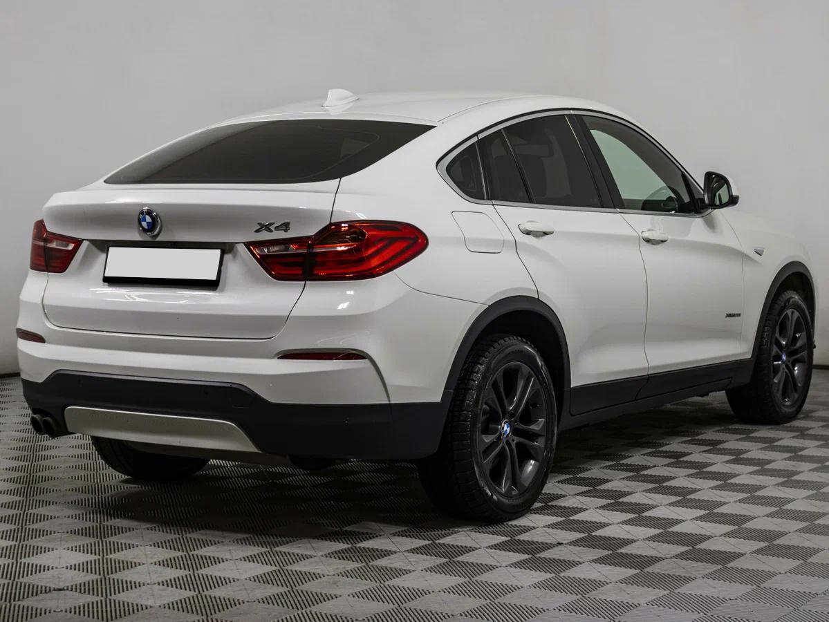 BMW X4 2018, белый
