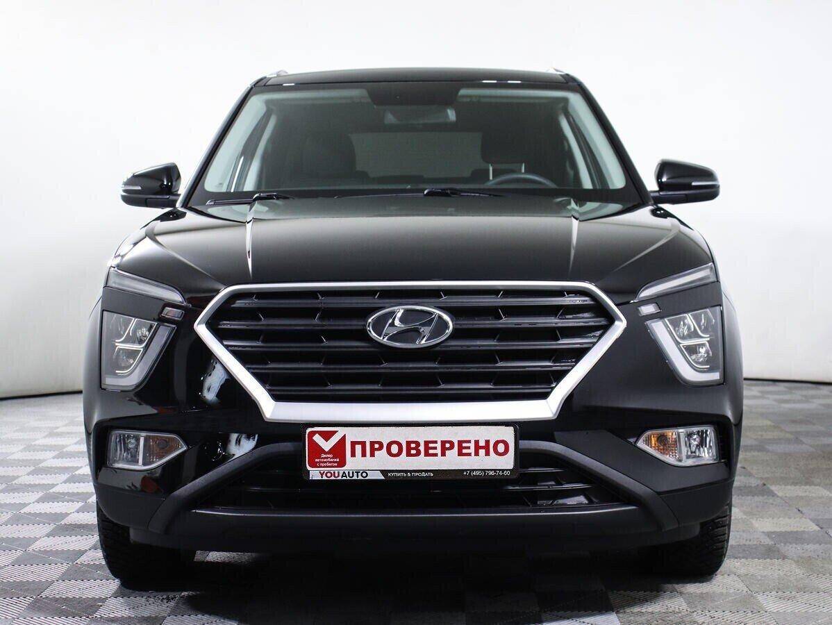 Hyundai Creta 2021, черный