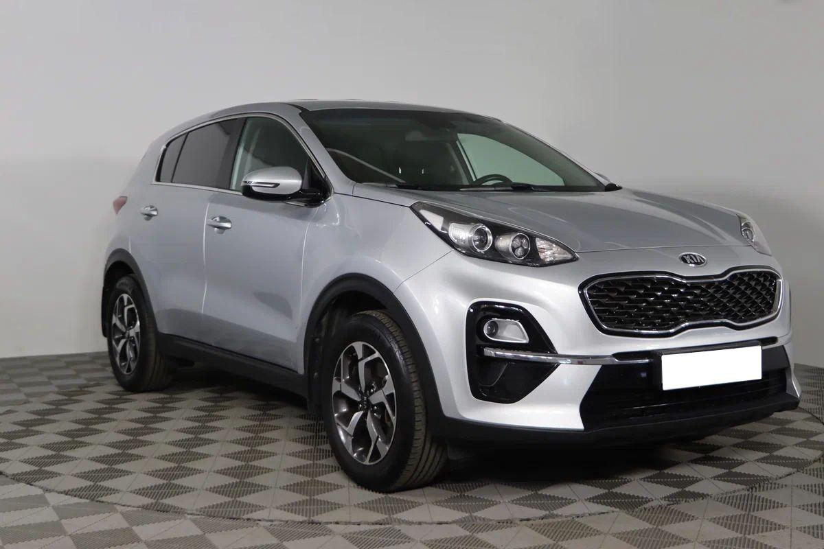 Kia Sportage 2019, серебряный