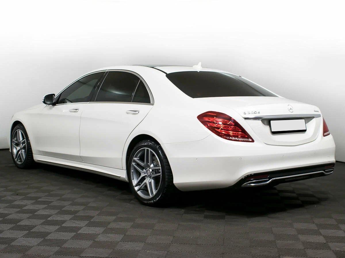 Mercedes-Benz S-Класс 2015, белый