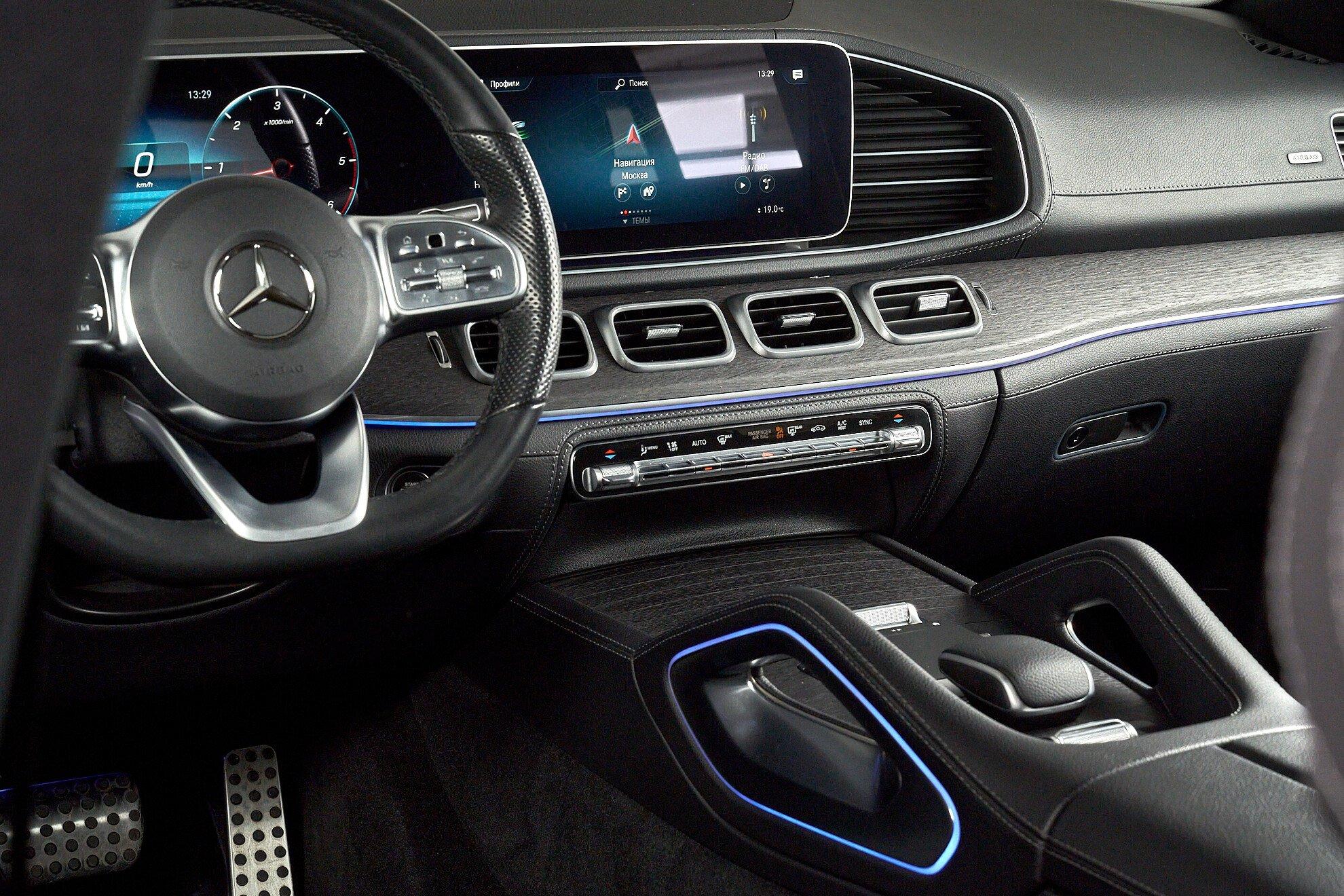 Mercedes-Benz GLE Coupe 2022, серый