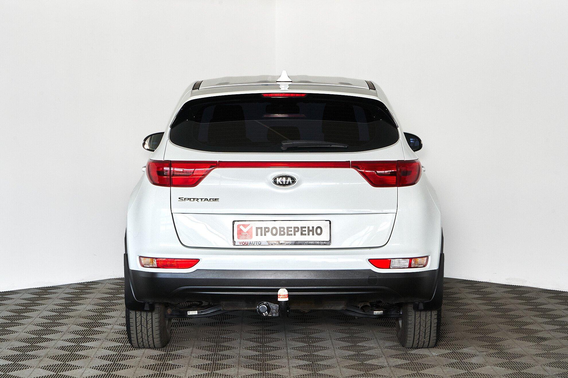 Kia Sportage 2017, белый