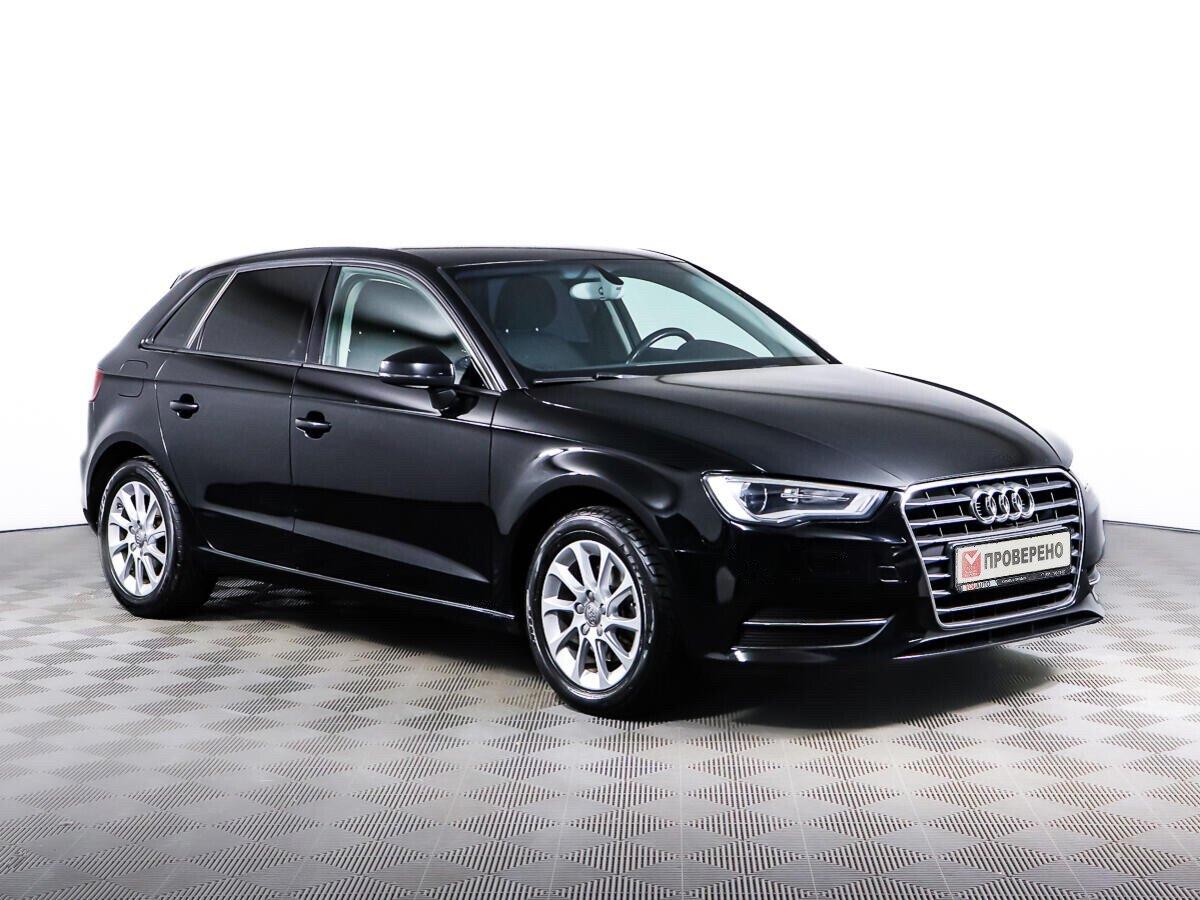 Audi A3 2013, черный