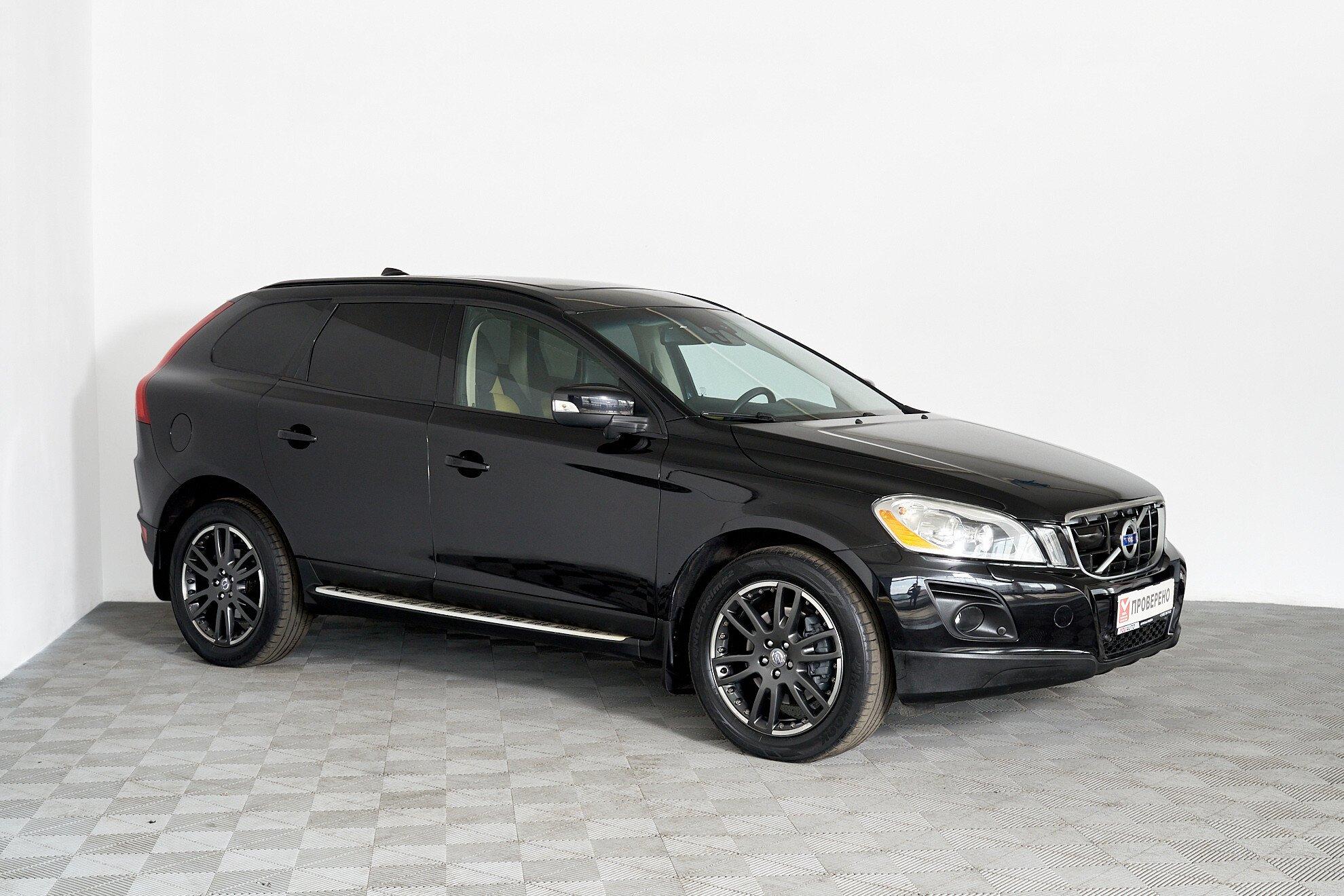 Volvo XC60 2010, черный