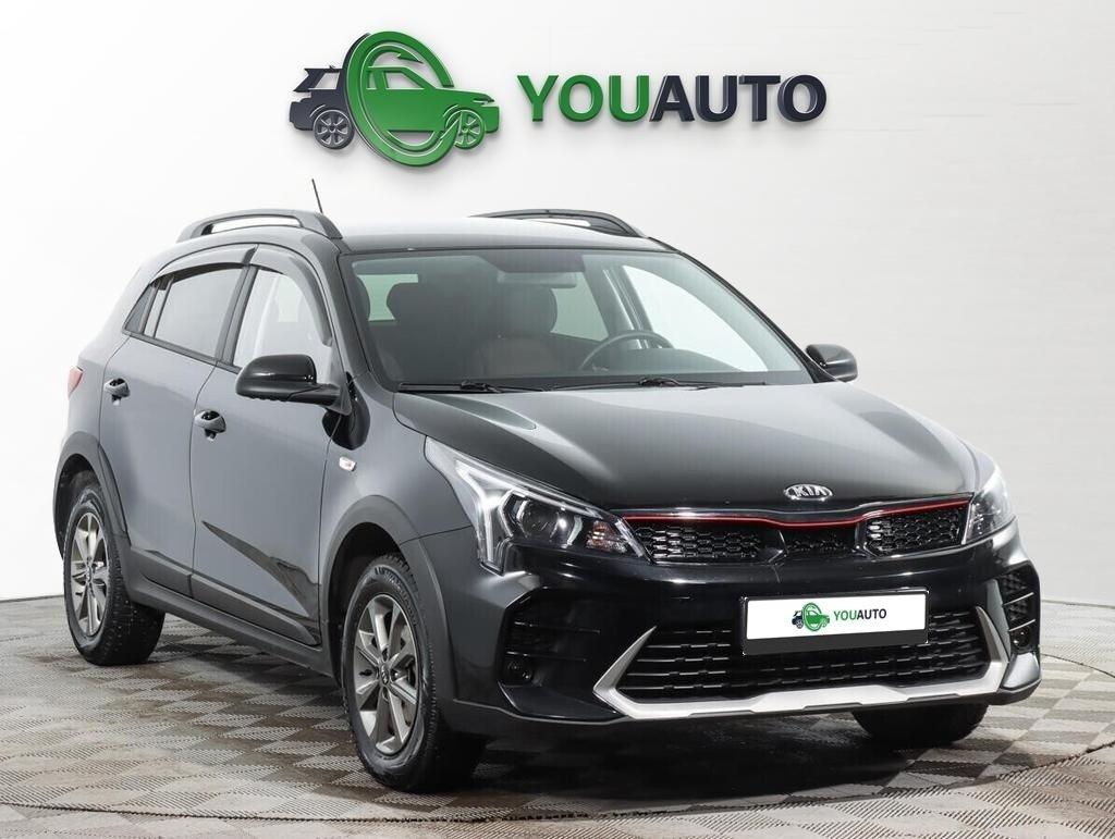 Kia Rio 2021, черный