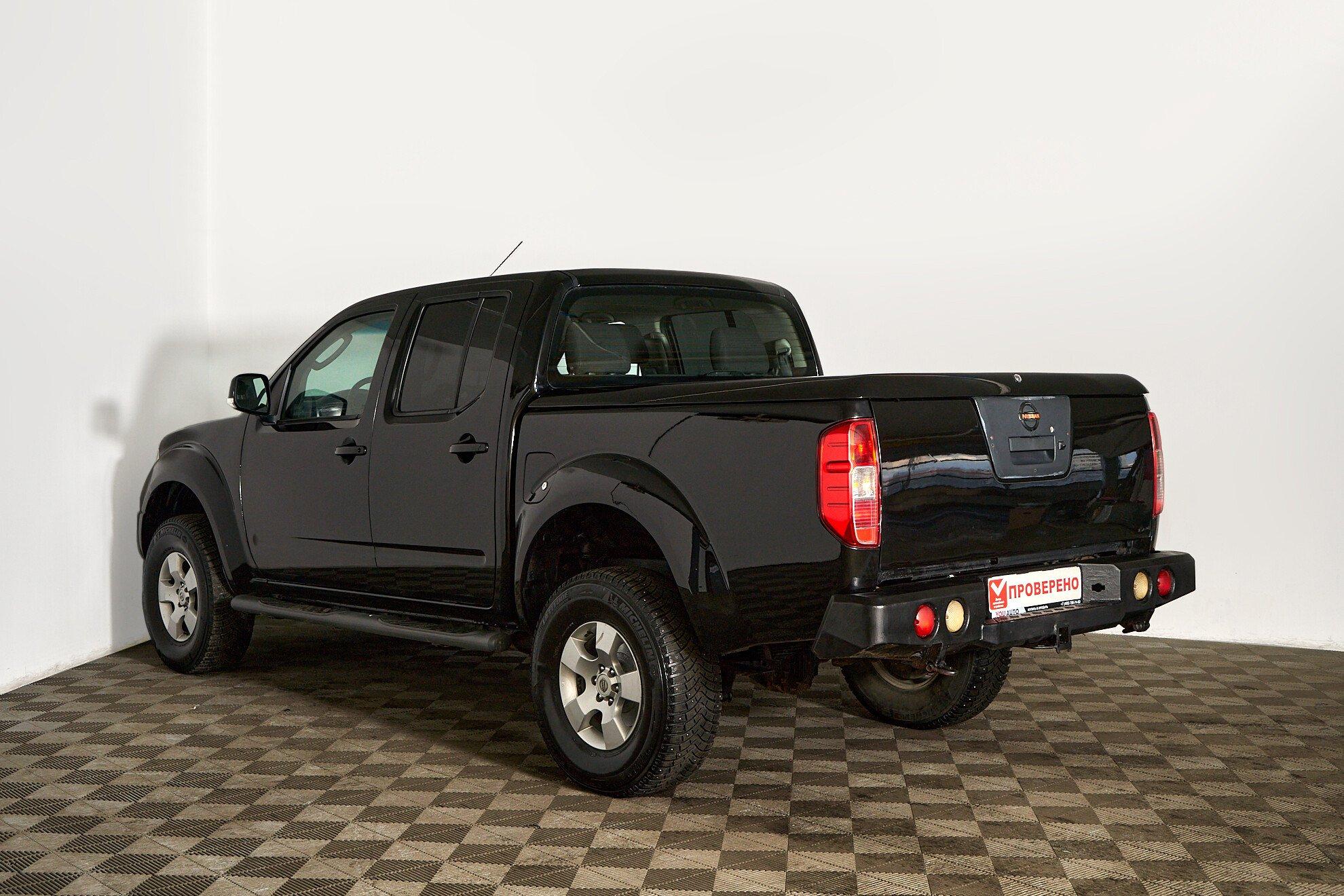 Nissan Navara (Frontier) 2007, черный