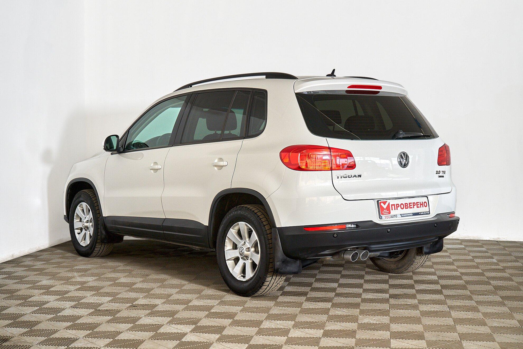 Volkswagen Tiguan 2014, белый