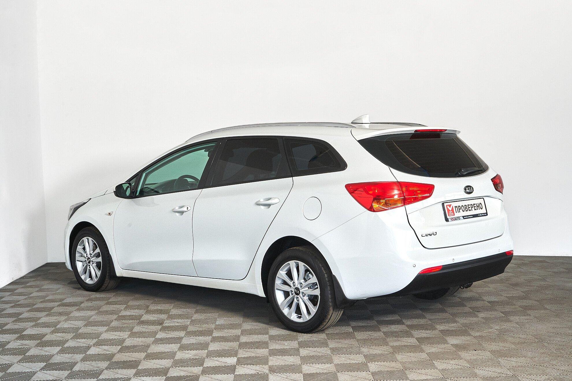 Kia Ceed 2018, белый
