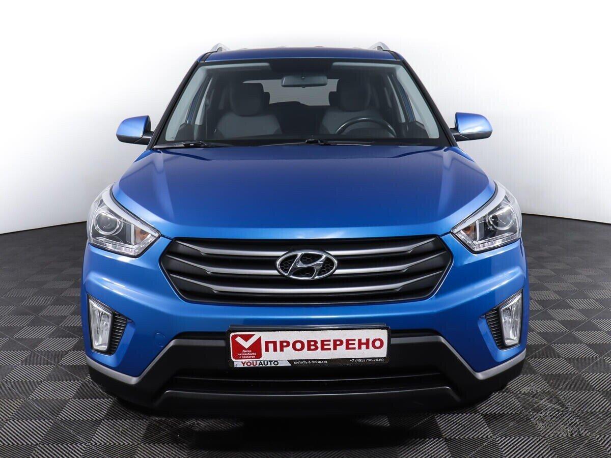 Hyundai Creta 2019, синий