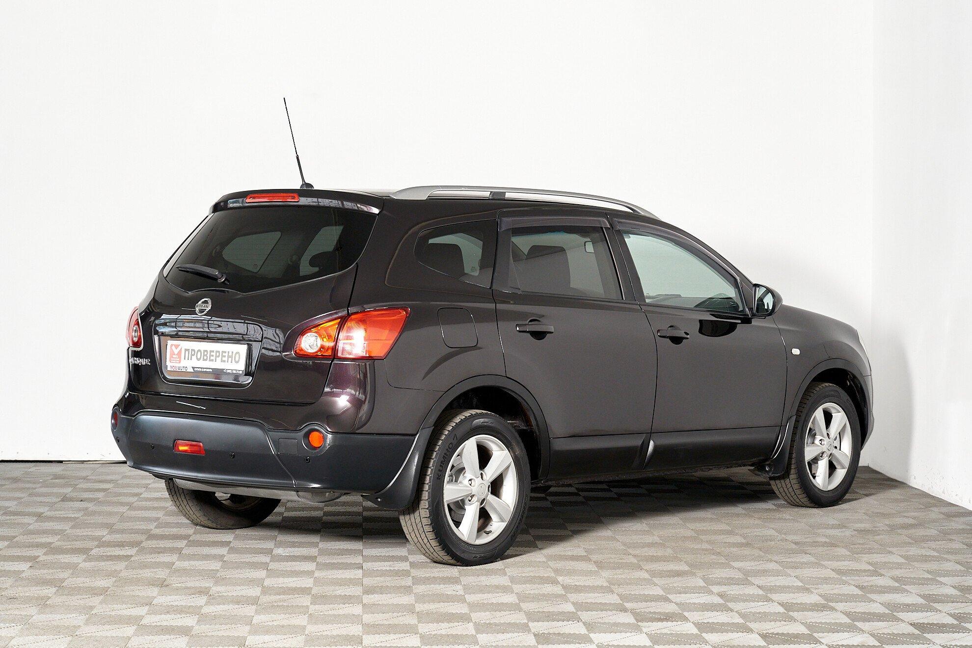 Nissan Qashqai+2 2009, фиолетовый