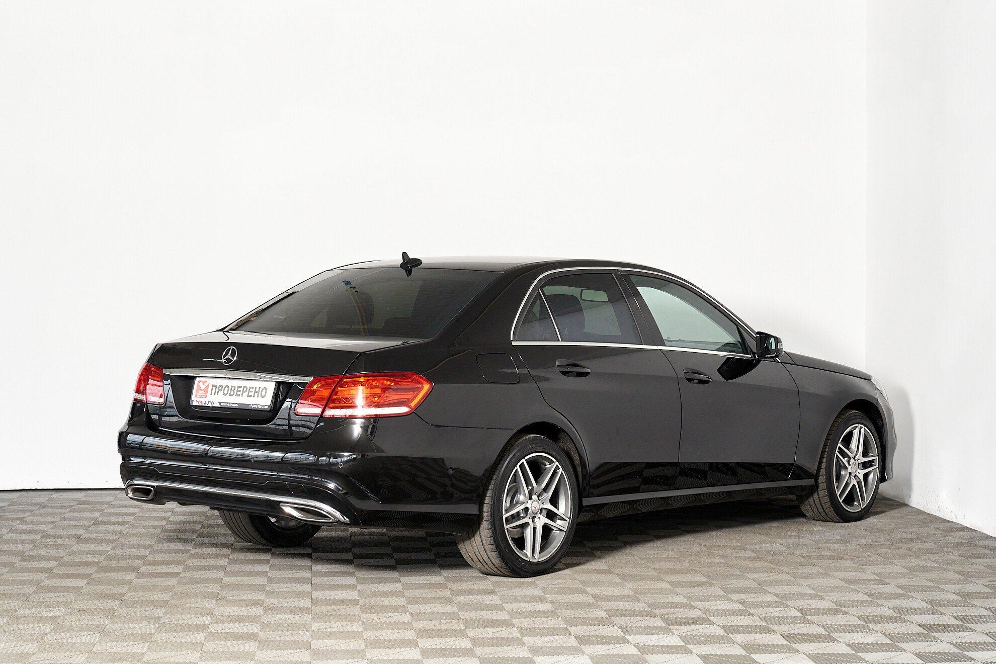 Mercedes-Benz E-Класс 2013, черный