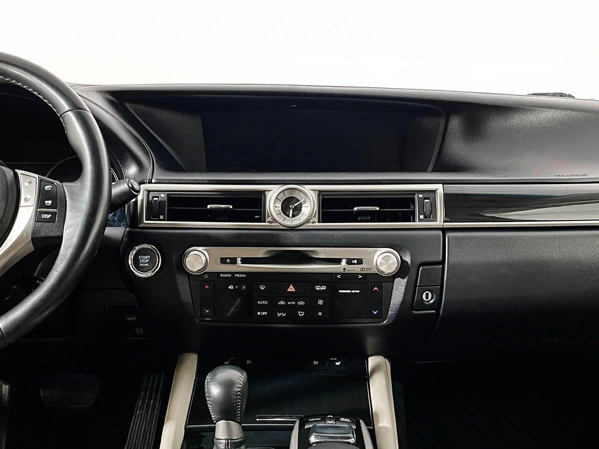Lexus GS 2019, черный
