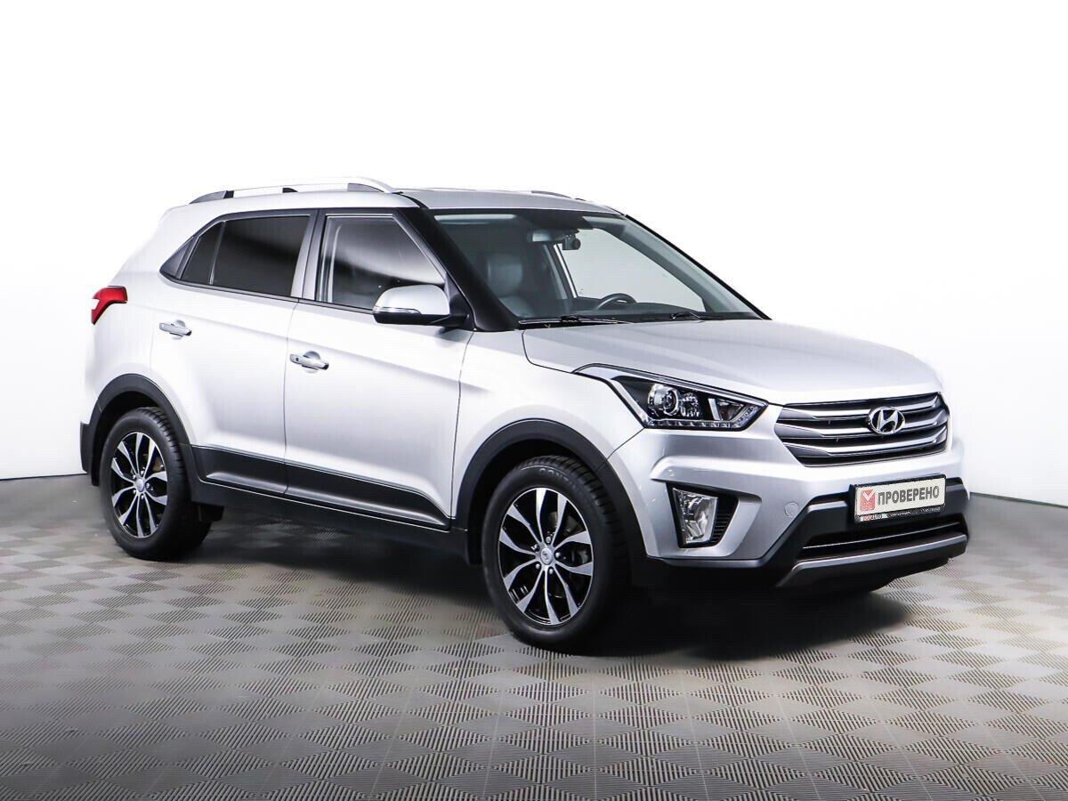 Hyundai Creta 2020, серебряный