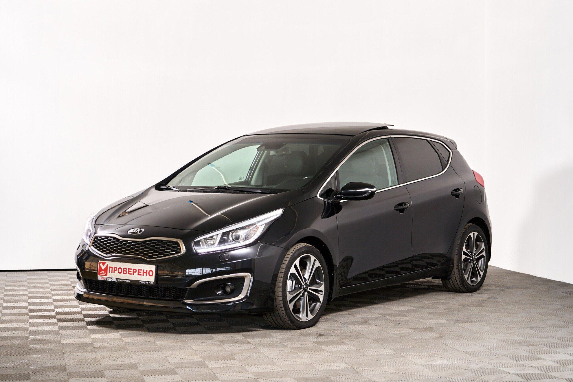 Kia Ceed 2017, черный
