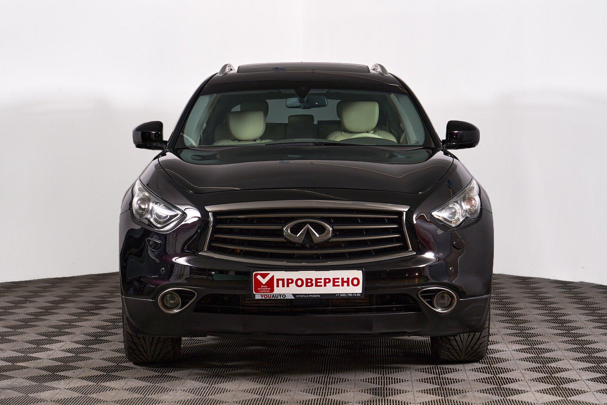Infiniti FX 2013, черный