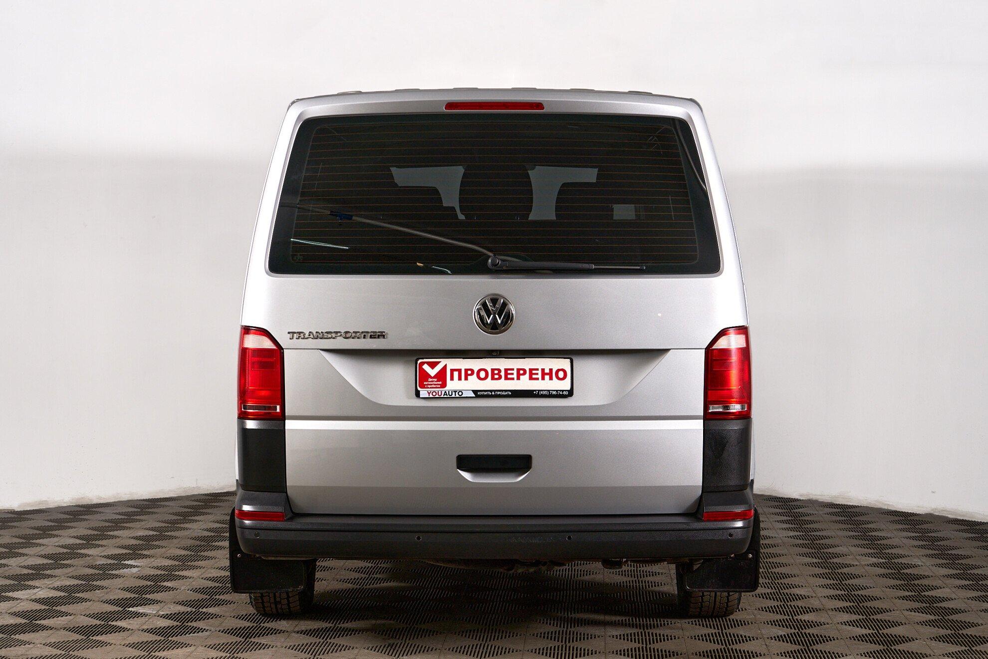 Volkswagen Transporter 2018, серебряный