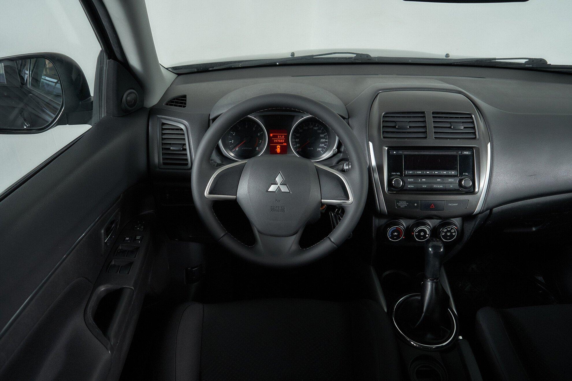 Mitsubishi ASX 2013, черный