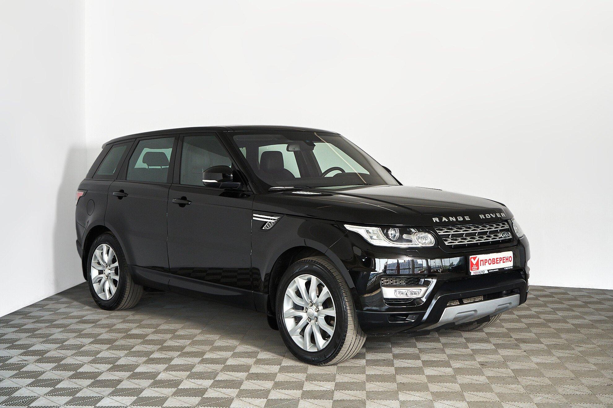 Land Rover Range Rover Sport 2013, черный