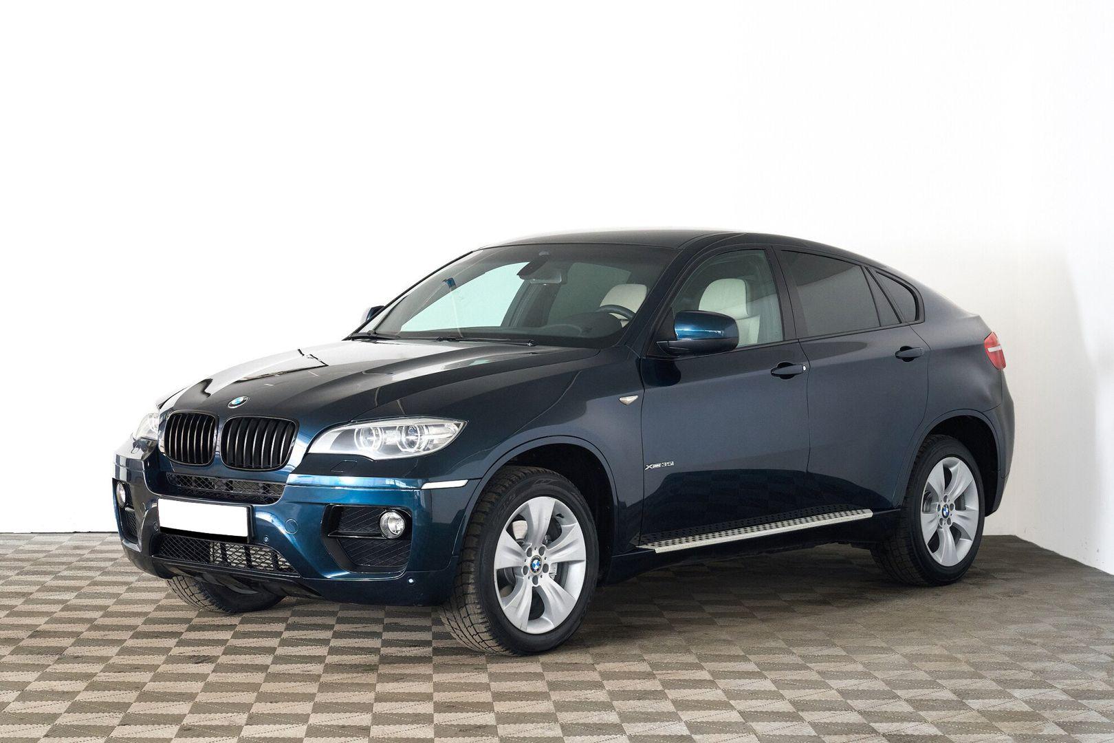 BMW X6 2013, синий
