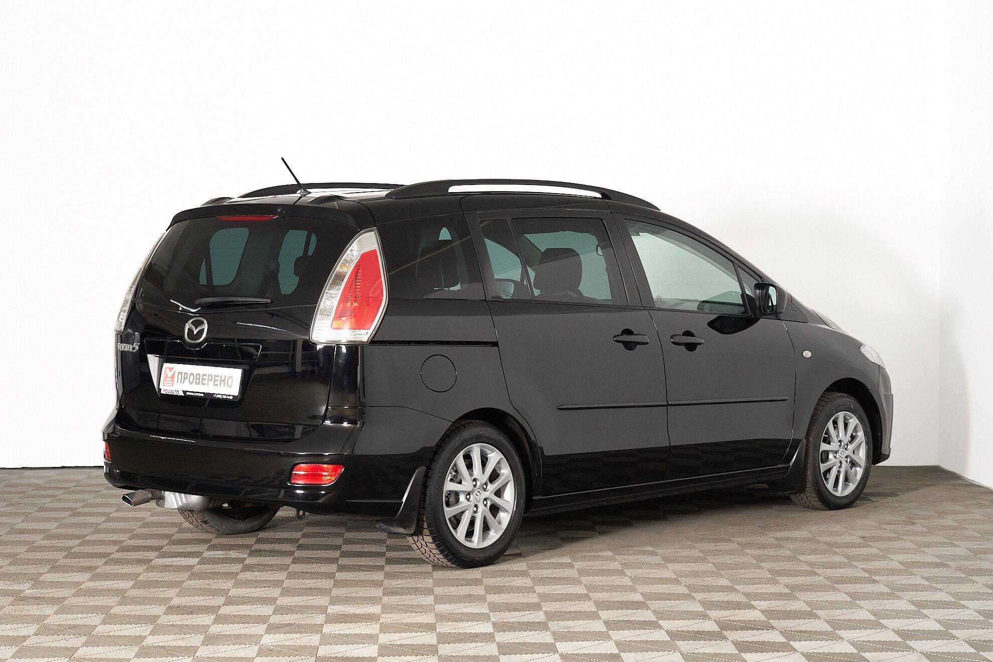 Mazda 5 2009, черный