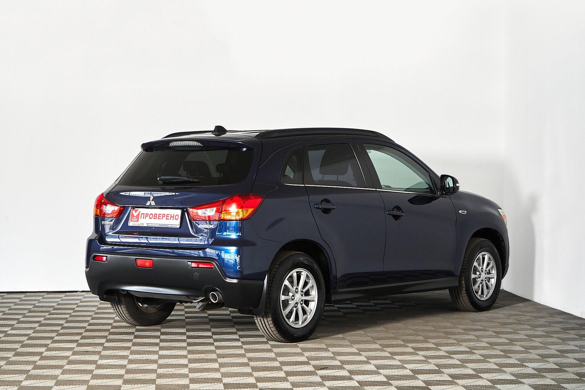 Mitsubishi ASX 2012, синий