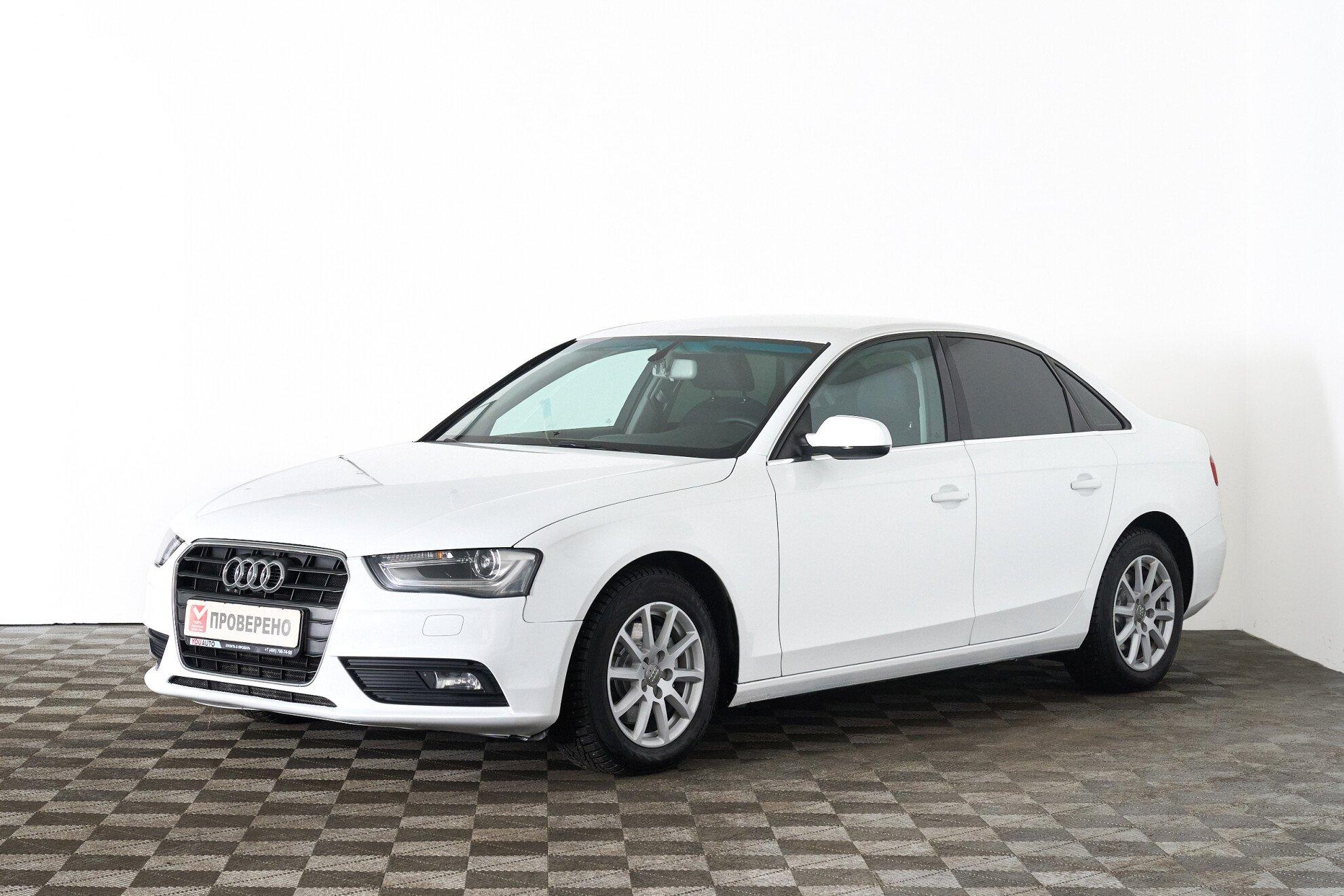 Audi A4 2012, белый