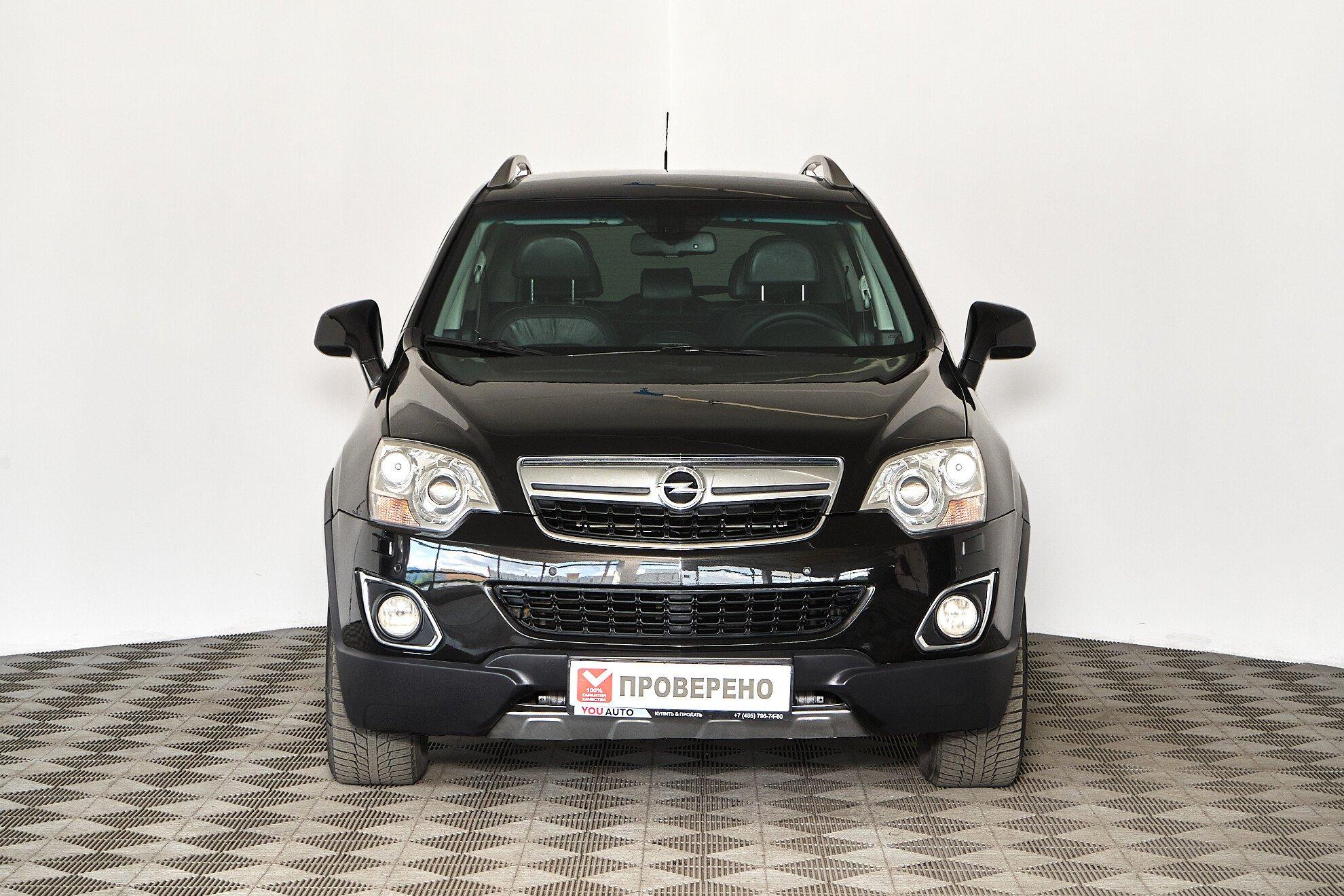 Opel Antara 2013, черный
