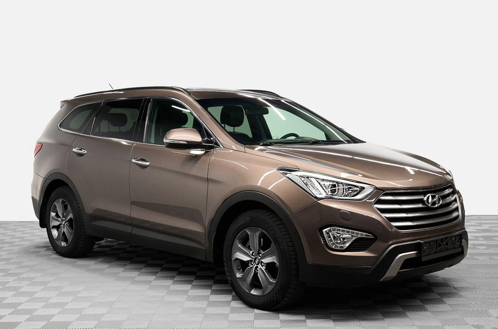 Hyundai Santa Fe 2014, коричневый