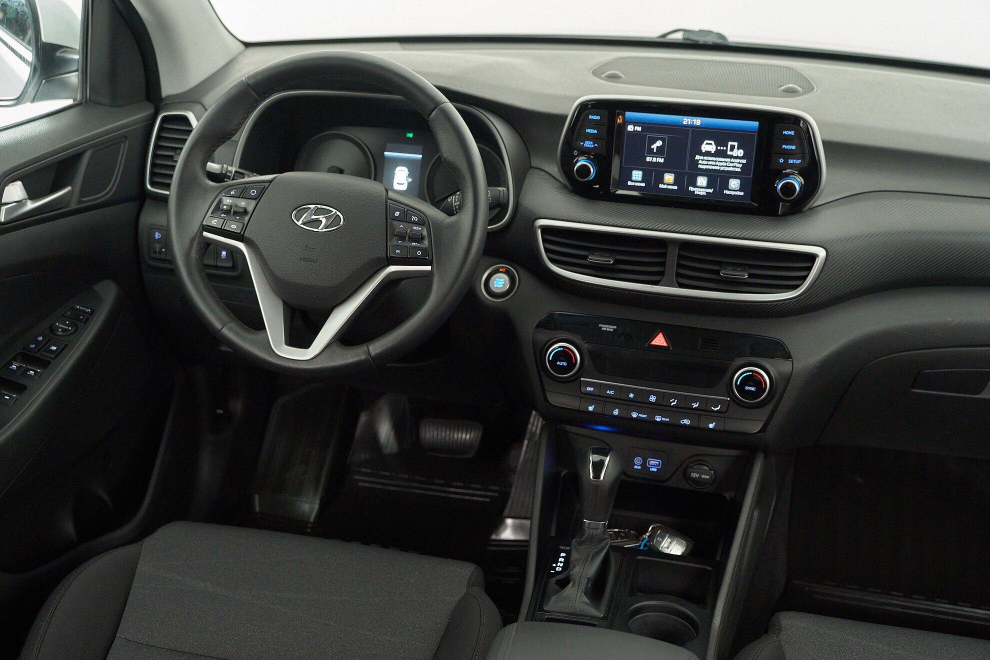 Hyundai Tucson 2018, белый
