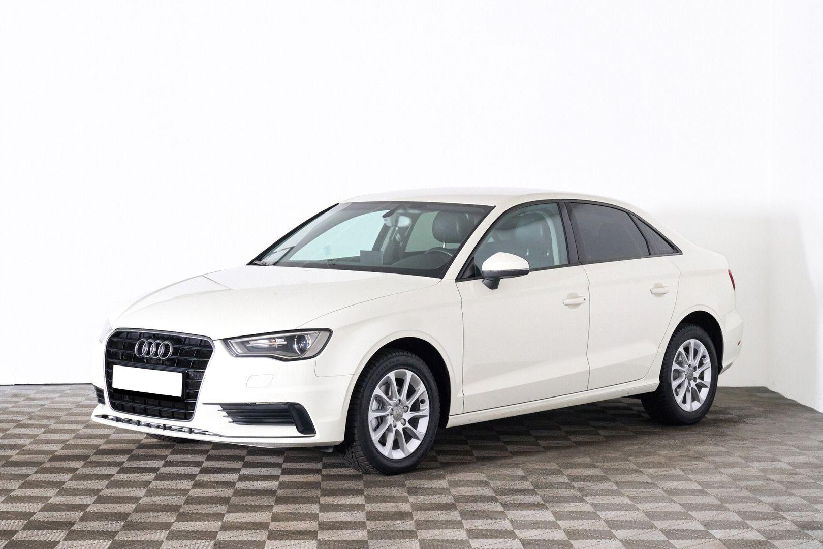 Audi A3 2014, белый