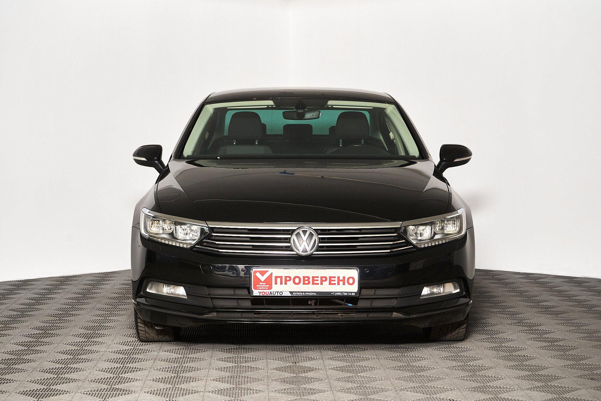 Volkswagen Passat 2019, черный