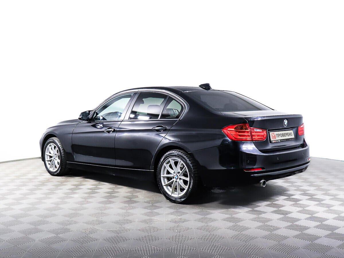 BMW 3 серии 2015, черный