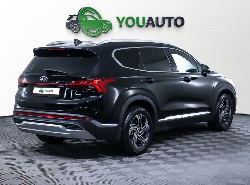 Hyundai Santa Fe 2020, черный