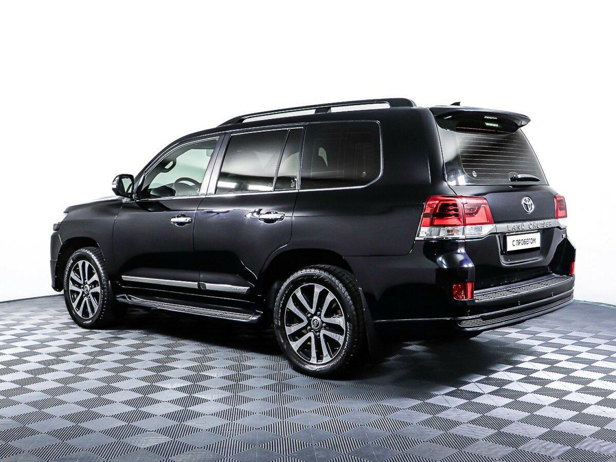 Toyota Land Cruiser 2019, черный
