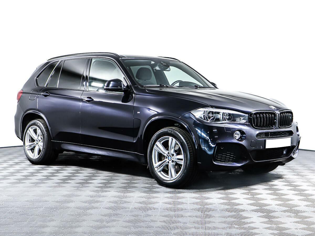BMW X5 2018, черный