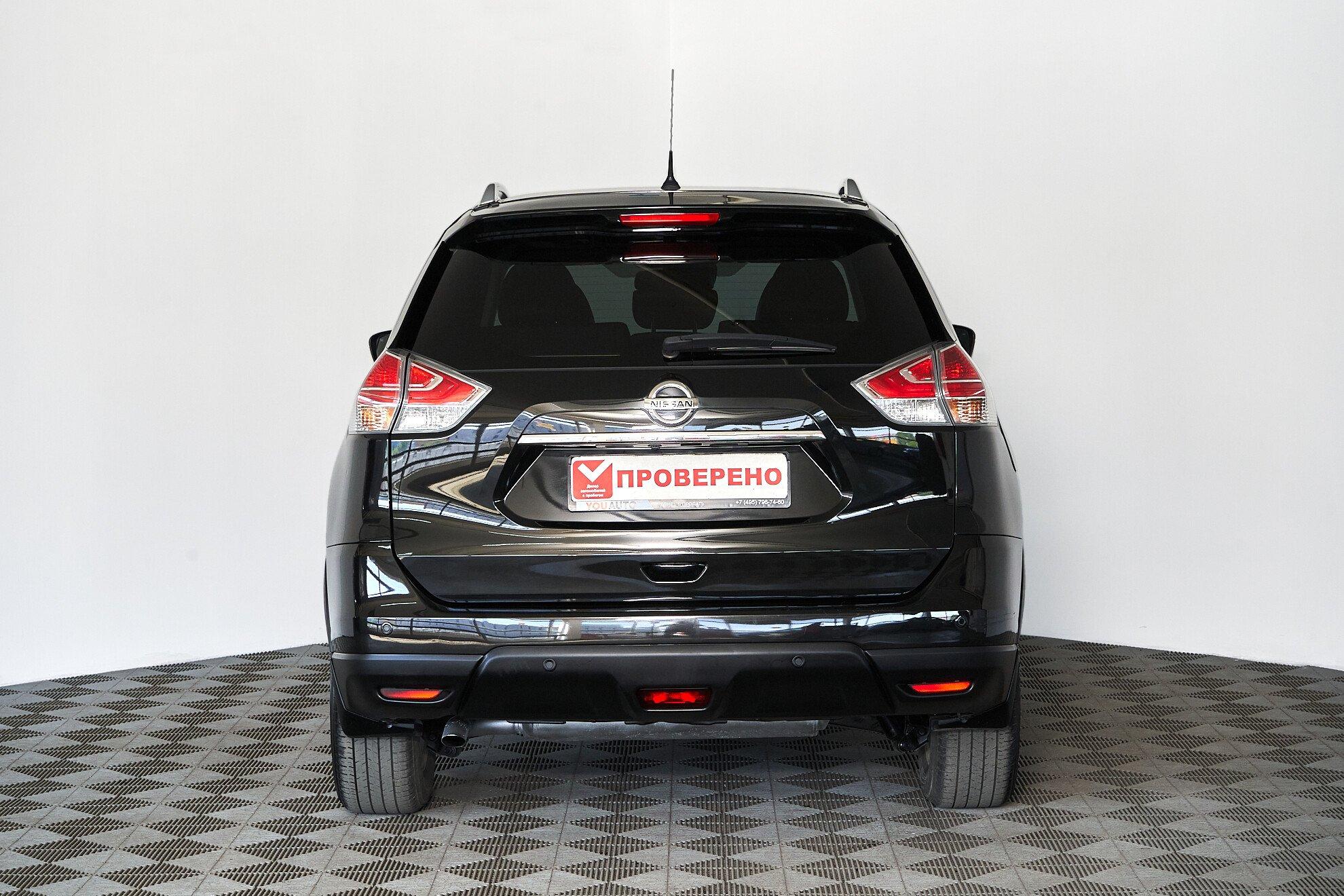 Nissan X-Trail 2017, черный