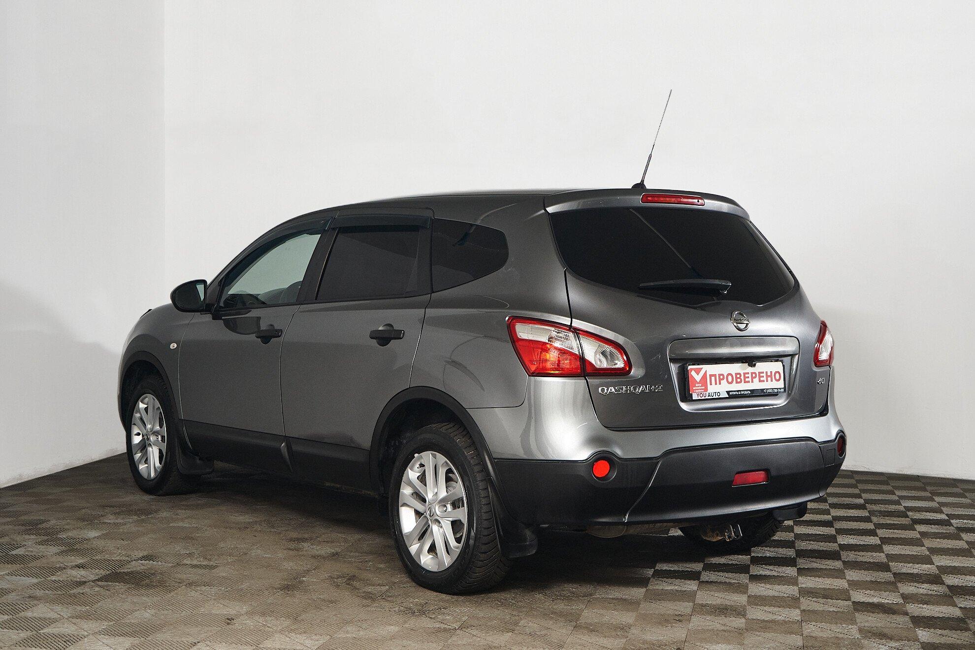 Nissan Qashqai+2 2012, серый