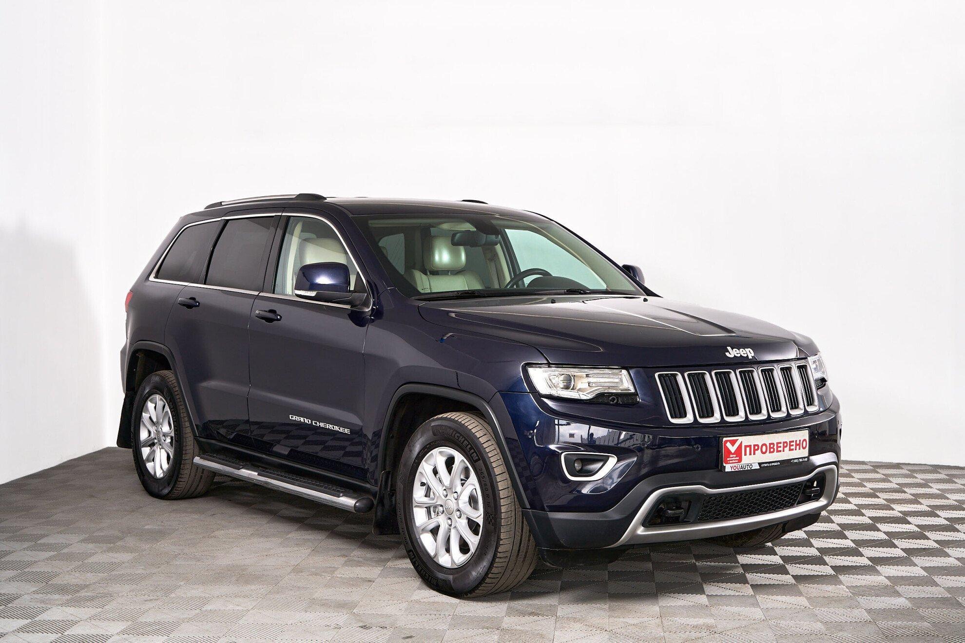 Jeep Grand Cherokee 2014, синий