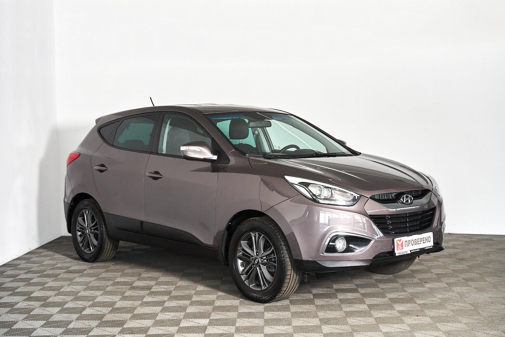 Hyundai ix35 2015, коричневый