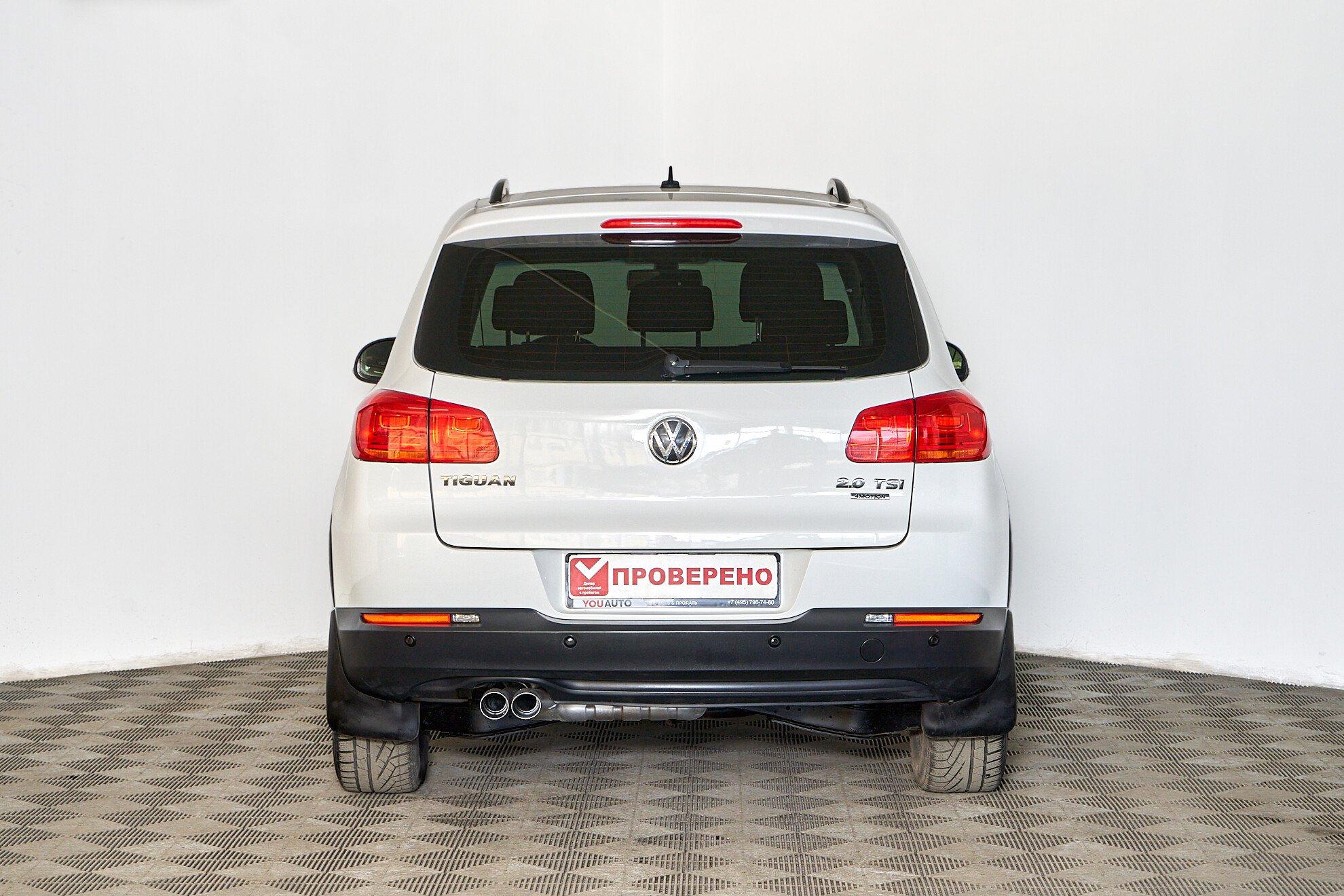 Volkswagen Tiguan 2014, белый