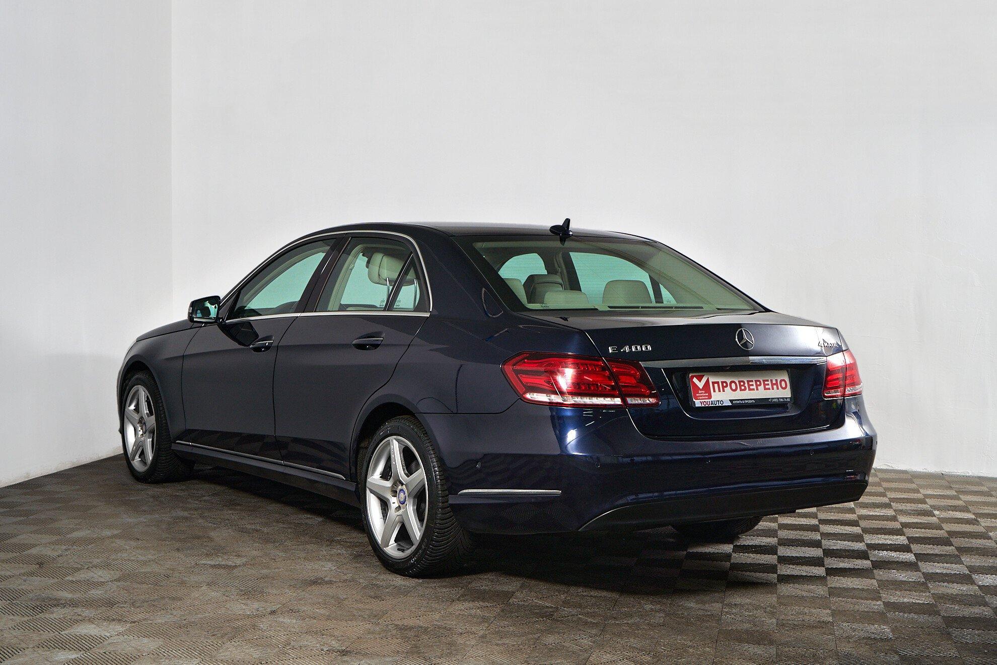 Mercedes-Benz E-Класс 2014, синий