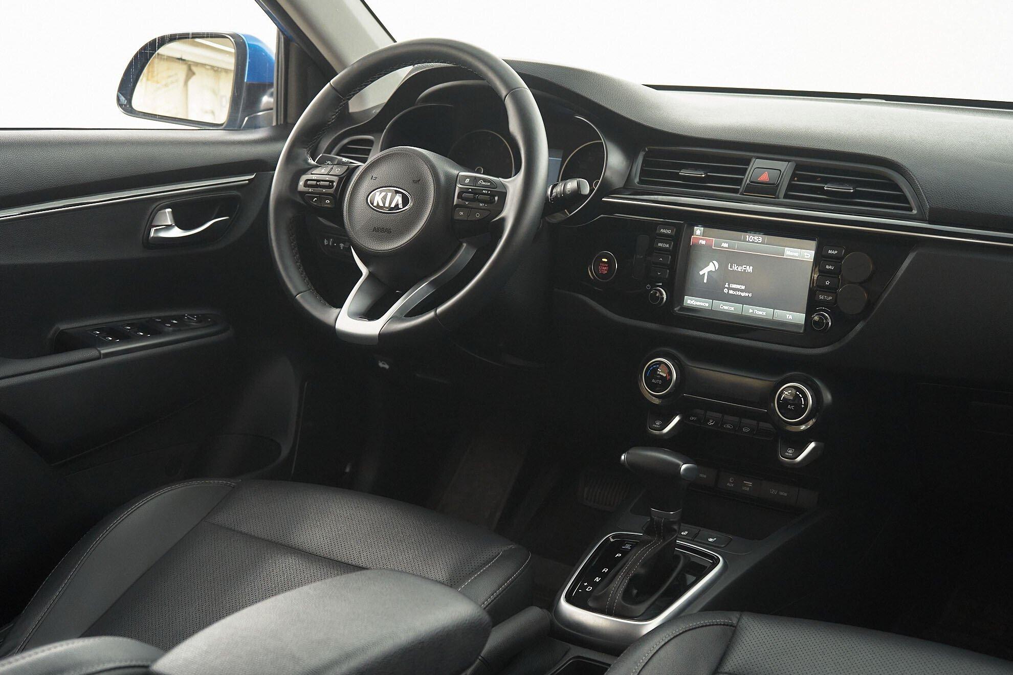 Kia Rio X-Line 2019, синий