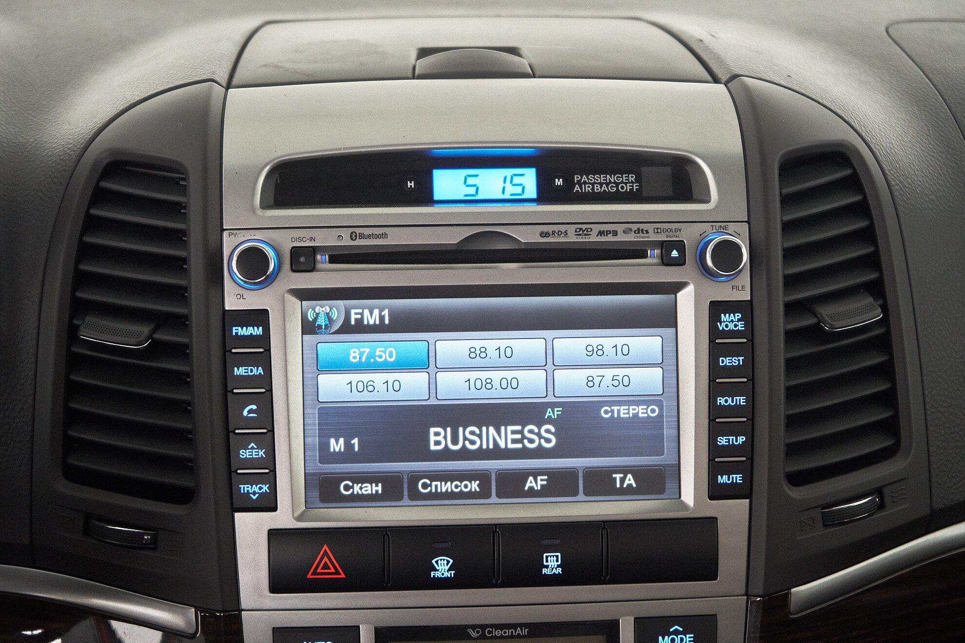 Hyundai Santa Fe 2011, черный