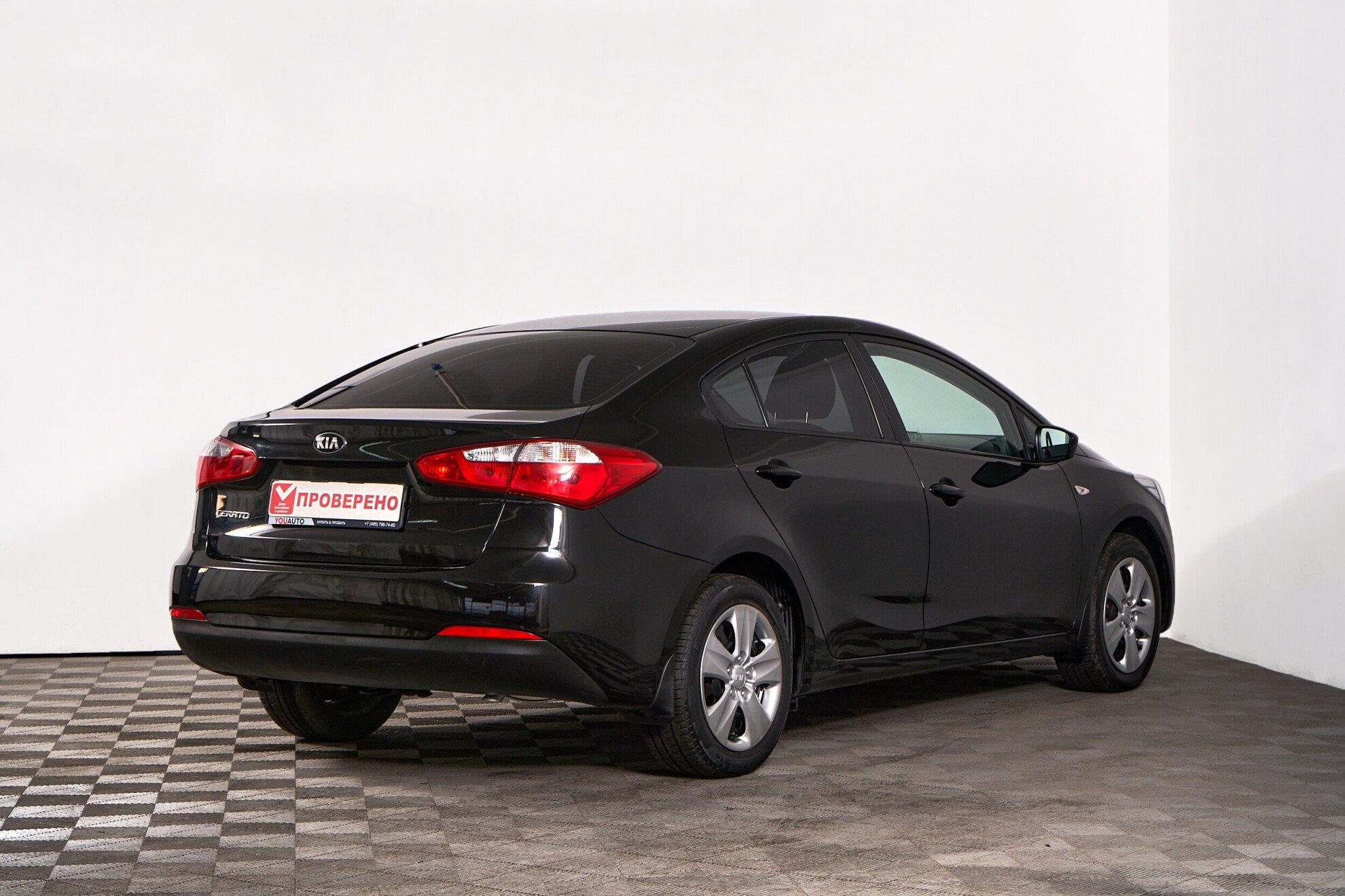 Kia Cerato 2015, черный