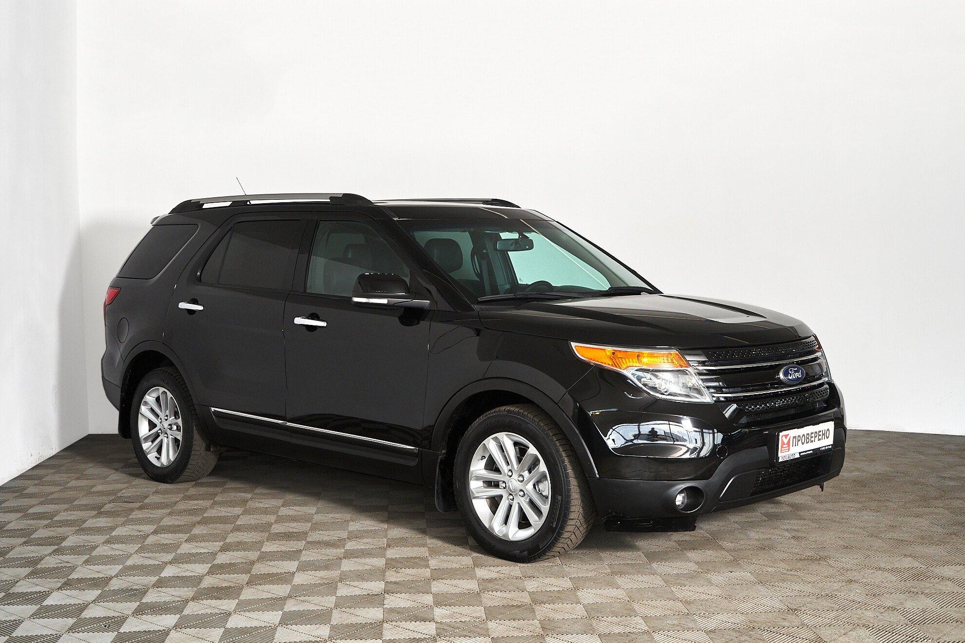 Ford Explorer 2013, черный