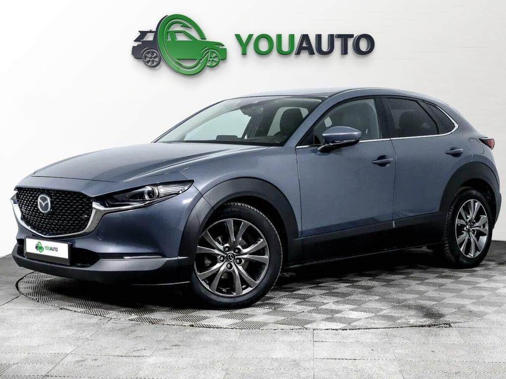 Mazda CX-30 2020, серый