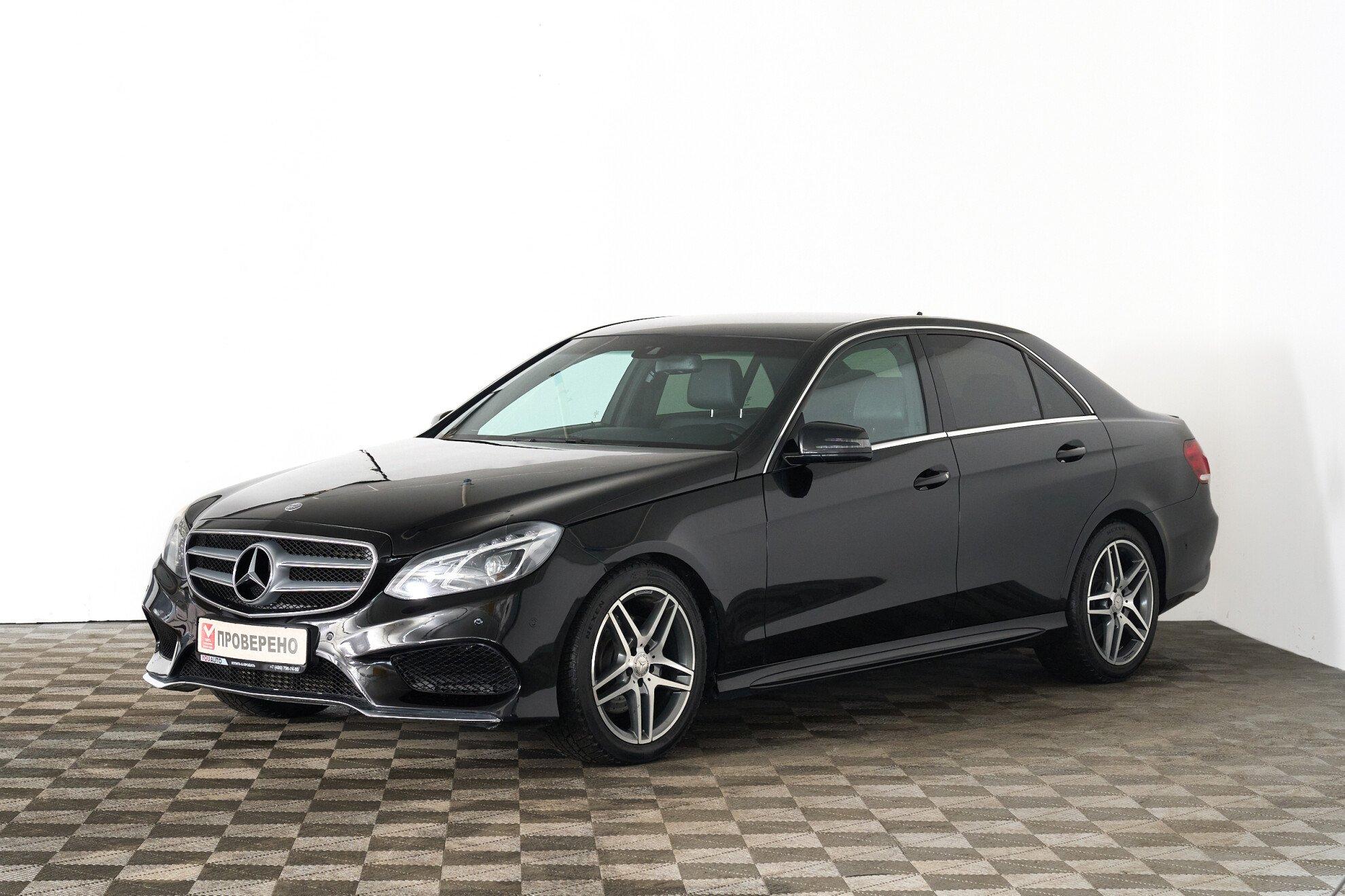 Mercedes-Benz E-Класс 2015, черный