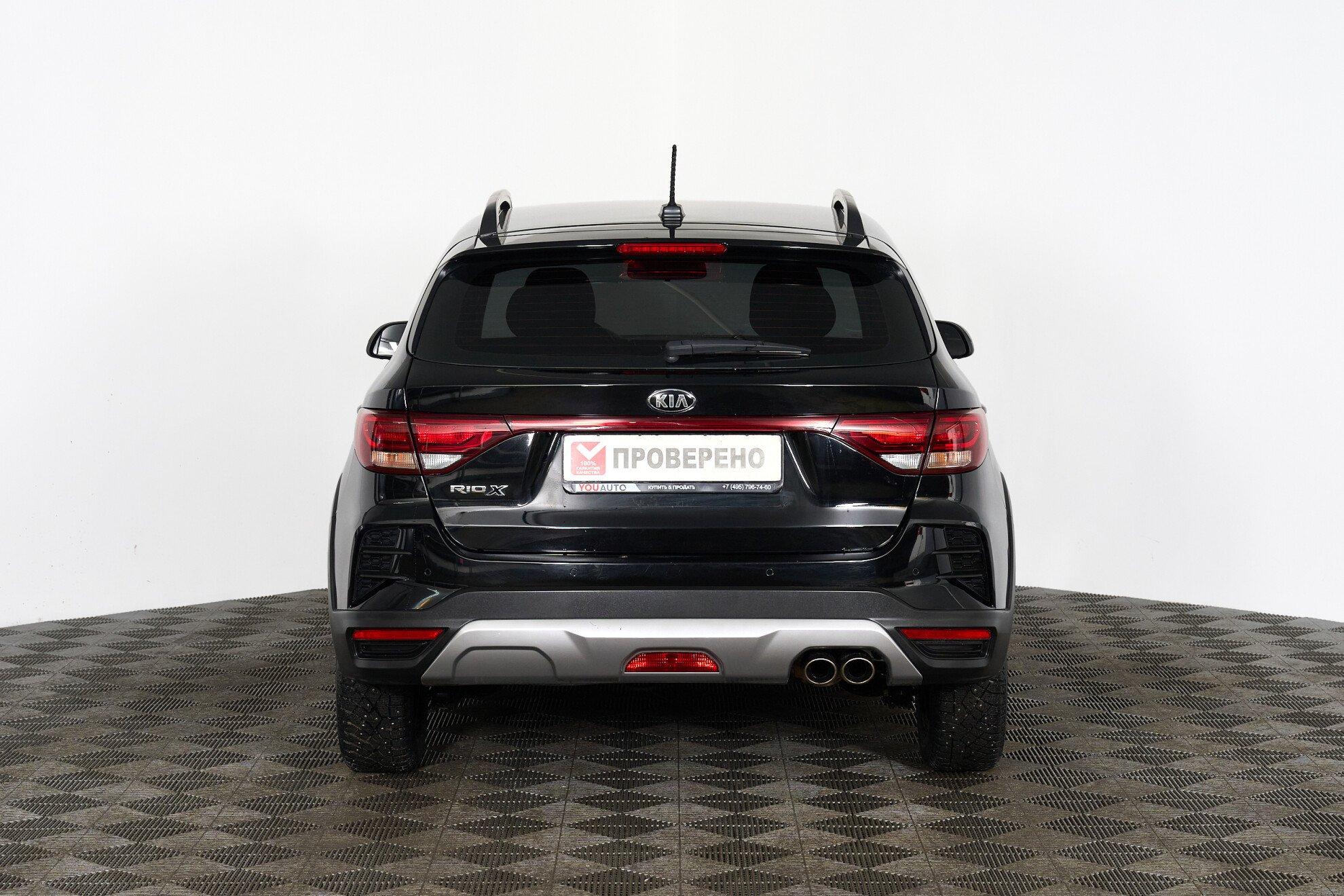 Kia Rio 2021, черный