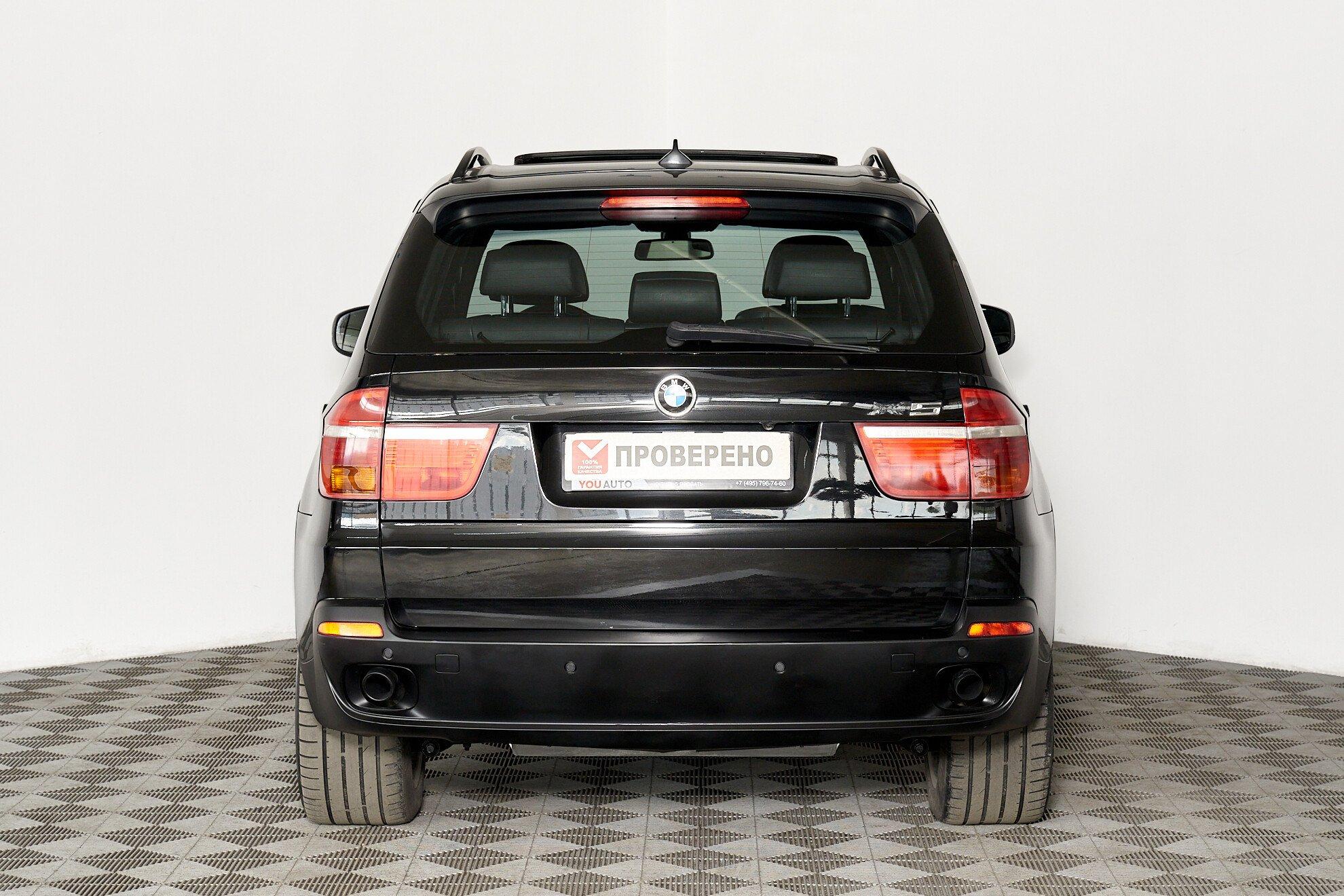 BMW X5 2009, черный